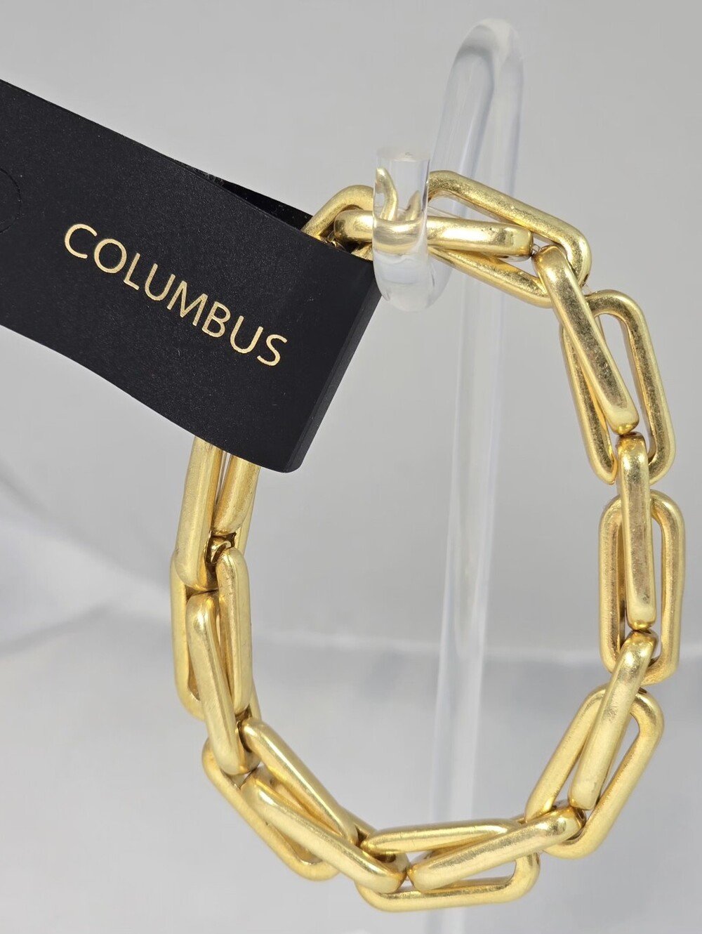 Columbus - Gold Link Chain Bracelet